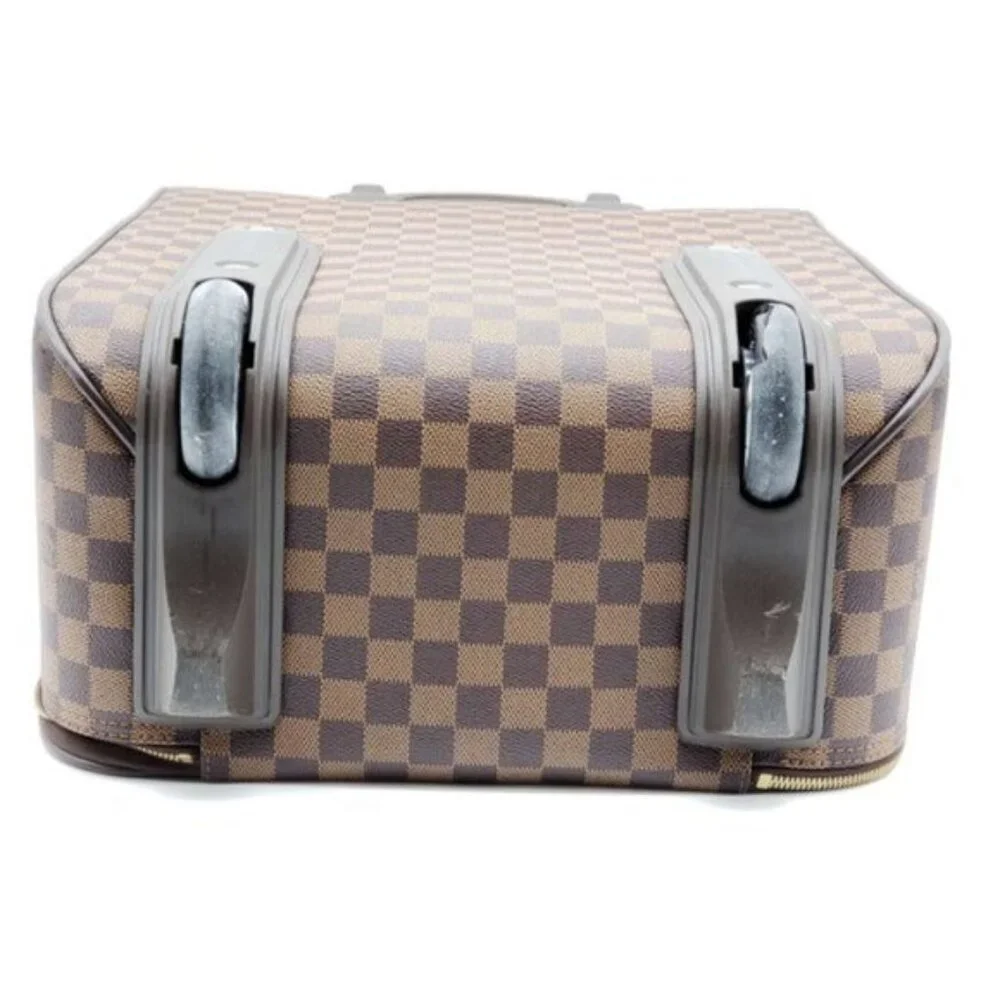 Authentic Louis Vuitton Pegase 45 Damier Ebene Rolling Suitcase Carry On